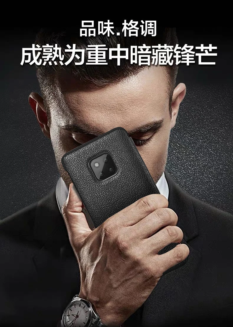 Крышка смартфона для huawei mate 20 Pro из натуральной кожи воловья кожа флип чехол для huawei mate 20 авто спящий Пробуждение