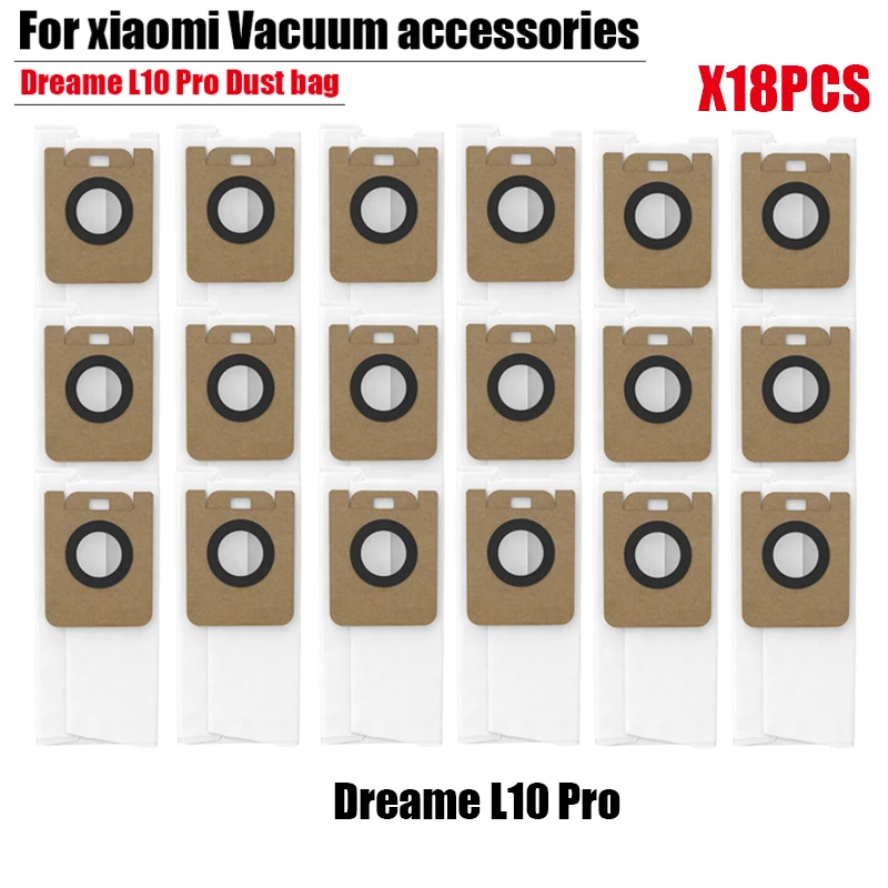 

Аксессуары для пылесоса Dreame Bot L10 Pro L10 PLUS Z10 PRO, тканевый мешок, запасные части для робота-пылесоса