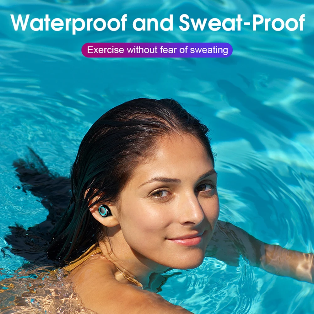 TWS наушники S11 с поддержкой Bluetooth 5 0 и светодиодный кой|Наушники гарнитуры| |