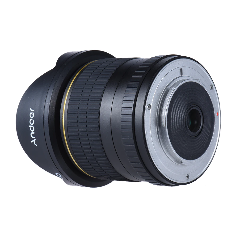 Andoer 8 мм F/3,5 170 градусов ультра широкий HD рыбий глаз асферический Круглый Объектив для Nikon D-Series Full Frame камеры DSLR камеры s