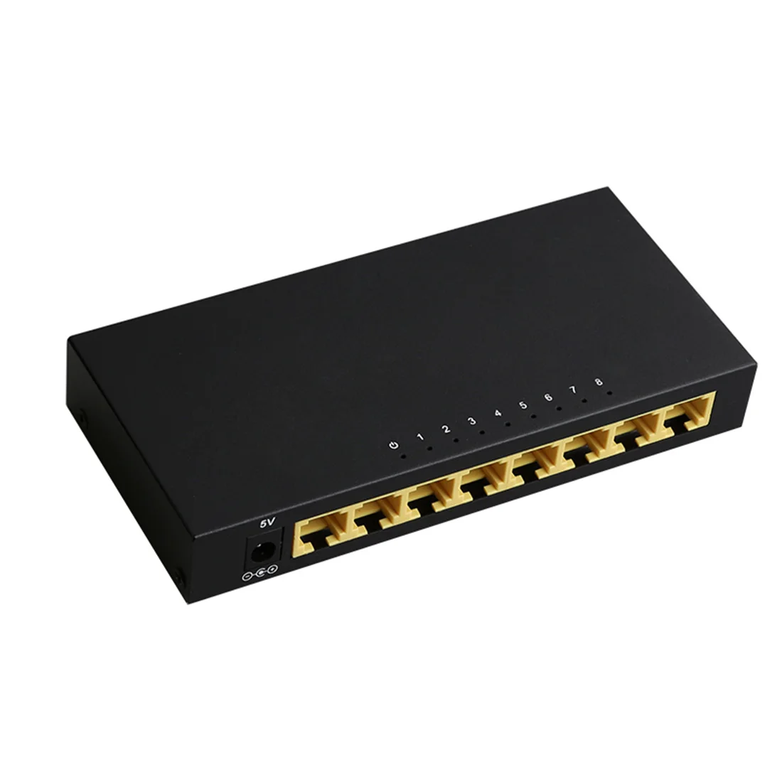 DIEWU TXE155 8 портов Настольный гигабитный коммутатор 10/100/1000 Мбит/с Ethernet сетевой