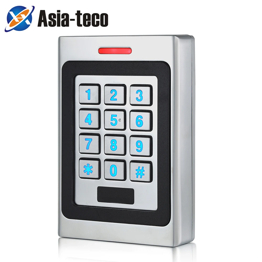 RFID Keypad Access Control System Kit Door Lock 125KHz EM Card IP67 Waterproof Metal Case Security Entry Door Reader Standalone - Цвет: AC