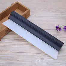 1Pcs Soft Silicone Automobiles Windshield Wiper Cleaning Scraper Window Glass Water Drying Blade Car Washing Tools