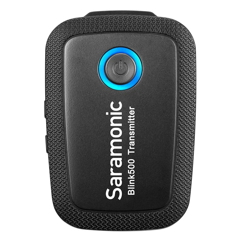 Saramonic мигать 500T X 2,4 GHz 2-х канальный Профессиональный Беспроводной петличный микрофон передатчик для SLR Камера смартфон