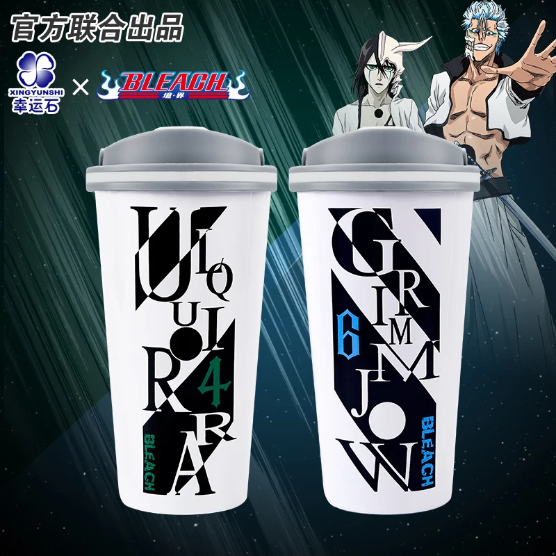 

Экшн-фигурка из нержавеющей стали Bleach Espada Grimmjow Ulquiorra кружка с аниме рисунком, манга, ролевая бутылка, новый модный подарок для косплея