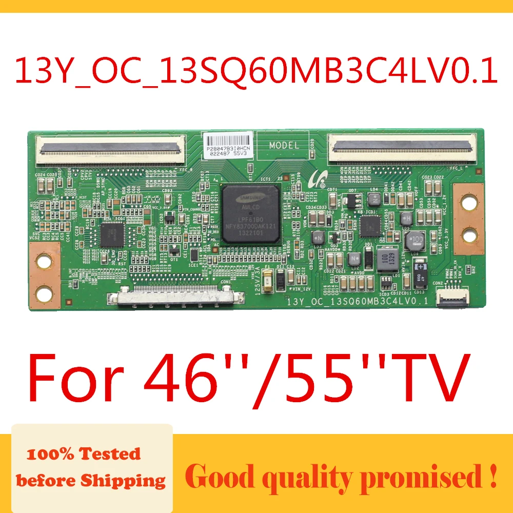 Плата Tcon 13Y _ oc_13sq60mb3c4lv0.1 46 'ཱི'' для Samsung 55 дюймов Логическая плата телевизора