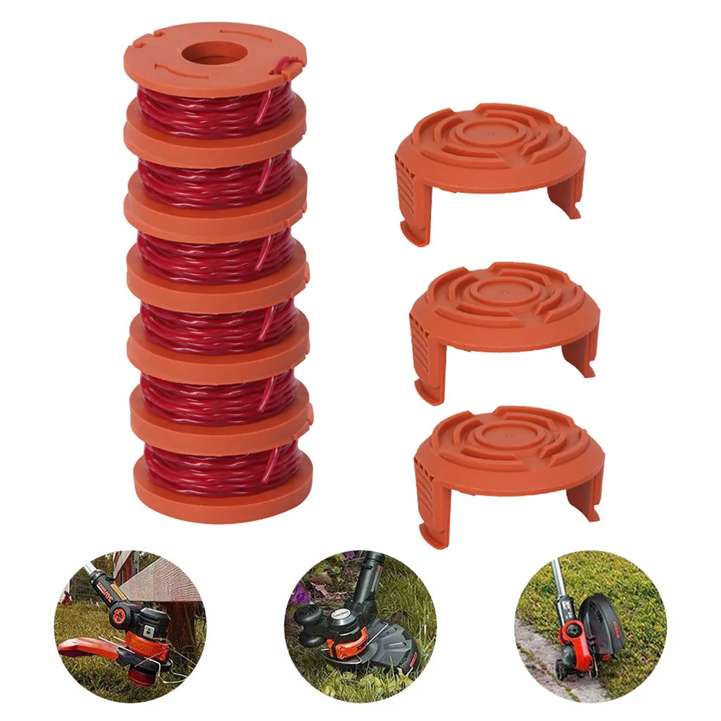 9/13 Pack GT Grass Trimmer Spool Line Weed Cap Cover Lawnmower Home Improvement Tools NEW 2019 | Инструменты