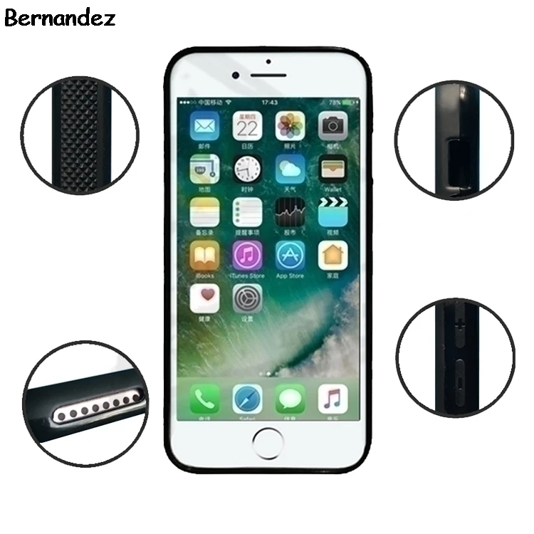 Bernandez 5 5S SE 6 6S TPU чехол для телефона iPhone 7 8 Plus X Xs Max XR Saddam Hussein irak Smart