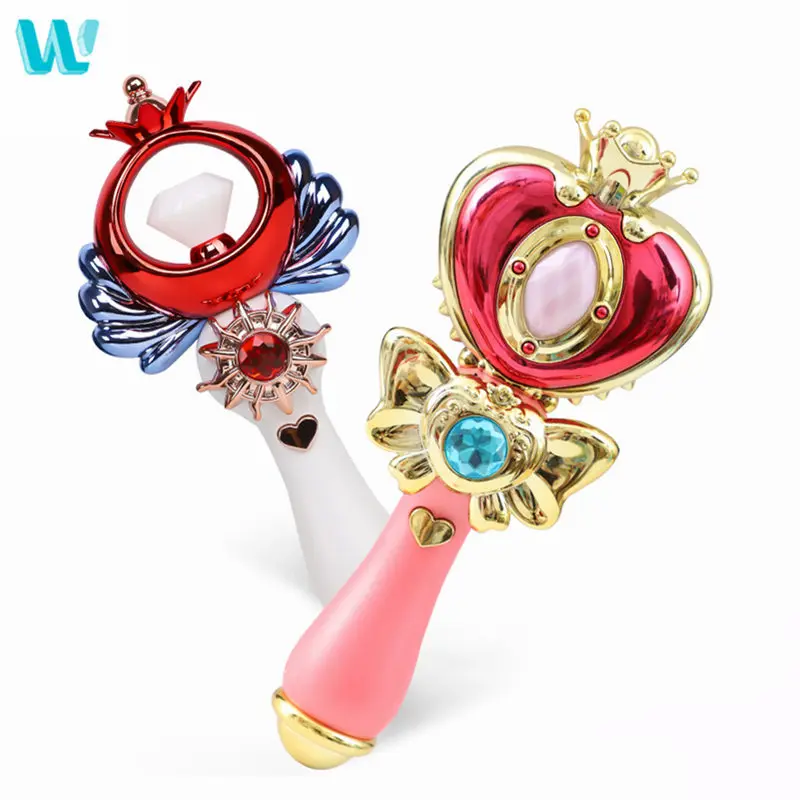 WINCO Изысканная принцесса игрушка для девочек Светодиодный Волшебная палочка светящаяся палочка звук Косплей игрушка на Хэллоуин сцена игрушечная посуда для детей