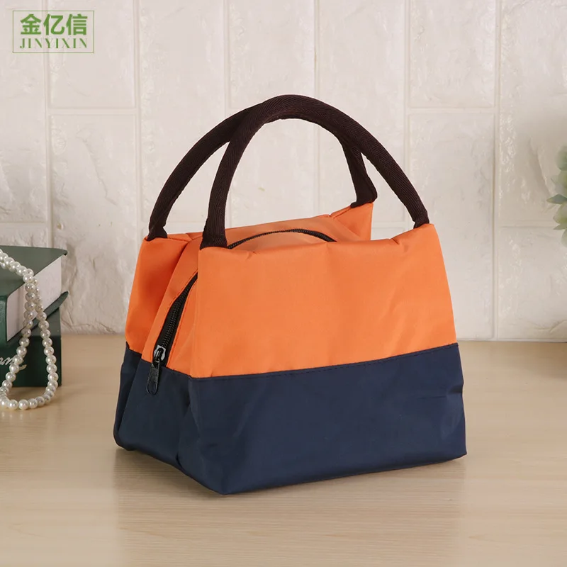 

Casual WOMEN'S Bag Handbag Solid Color Bento Box Bag Lunch Box Bag New Style Diaper Bag