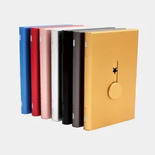 Золотая визитница, бизнес, Мужская Автоматическая визитница, контейнер, креативный стиль, Женская визитница, именная визитница, 7 цветов