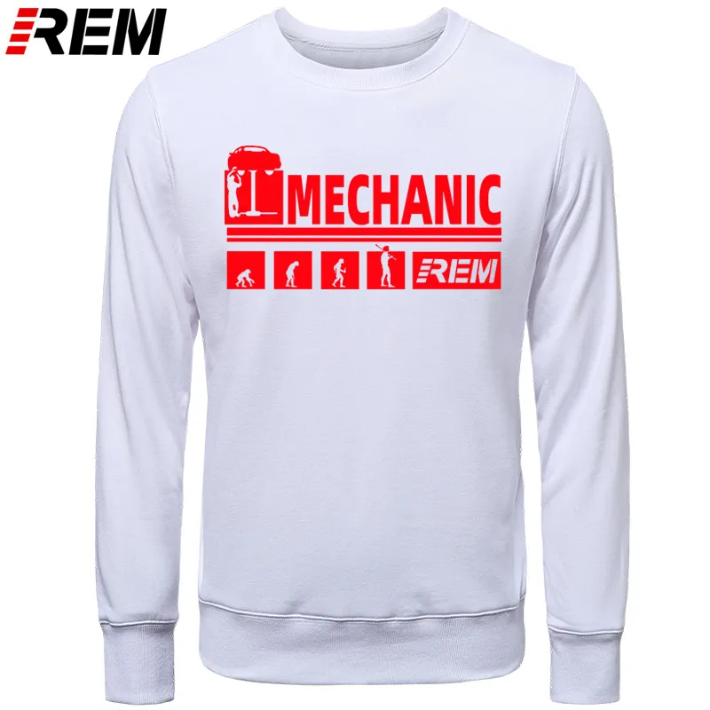 Новые толстовки Mechanic Car Топы Забавный подарок для мужчин толстовки размера плюс s-3XL стиль Эволюция Авто Mechaniker толстовки, свитшоты