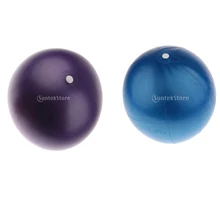 2 шт. мяч для йоги физический фитнес Мячи упражнения облегчение боли 15 см Фиолетовый Синий
