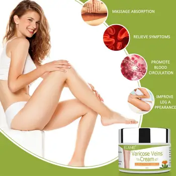 

Varicose Veins Ointment 50ML Varicosity Angiitis Removal Vasculitis Phlebitis Medical Plaster Cream Spider S9C6