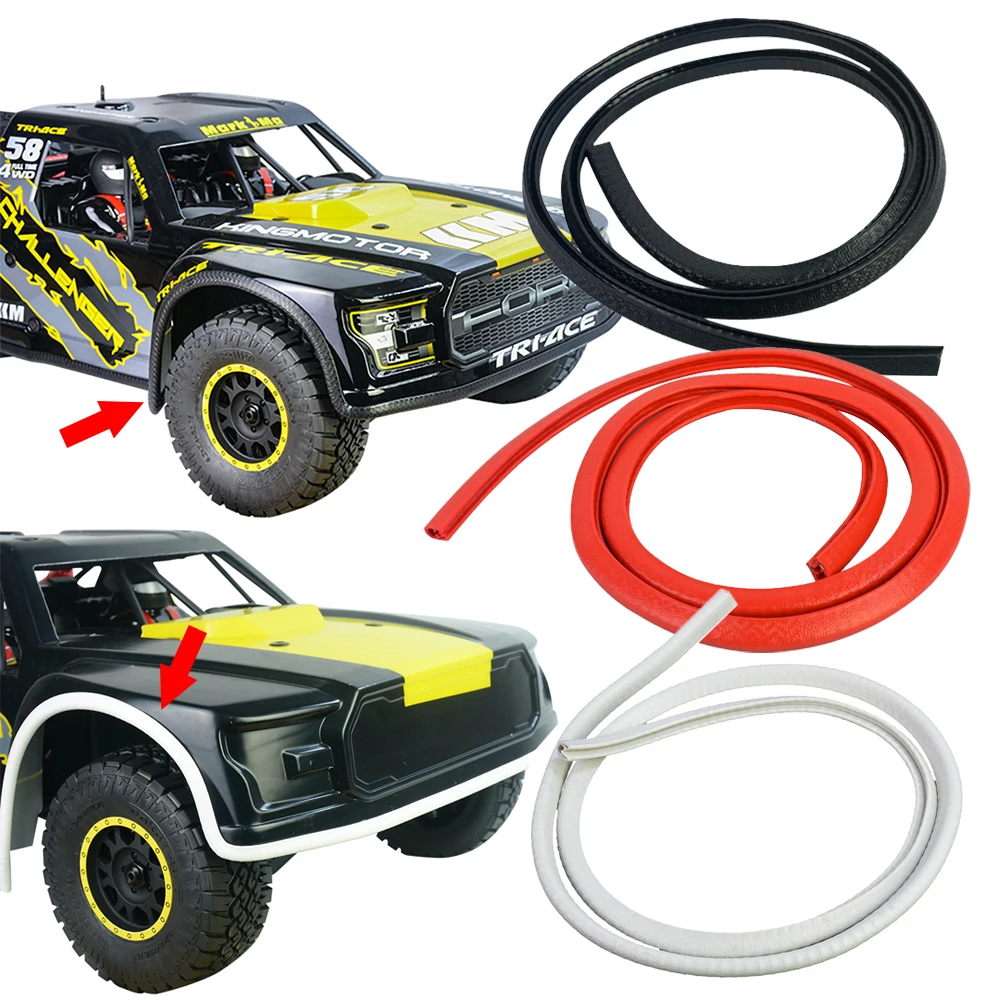 RC Auto Teile Fernbedienung Modell Crawler Truck Modifiziertes Zubehör Auto Shell Rand Weiche Verstärkung Schutz Streifen