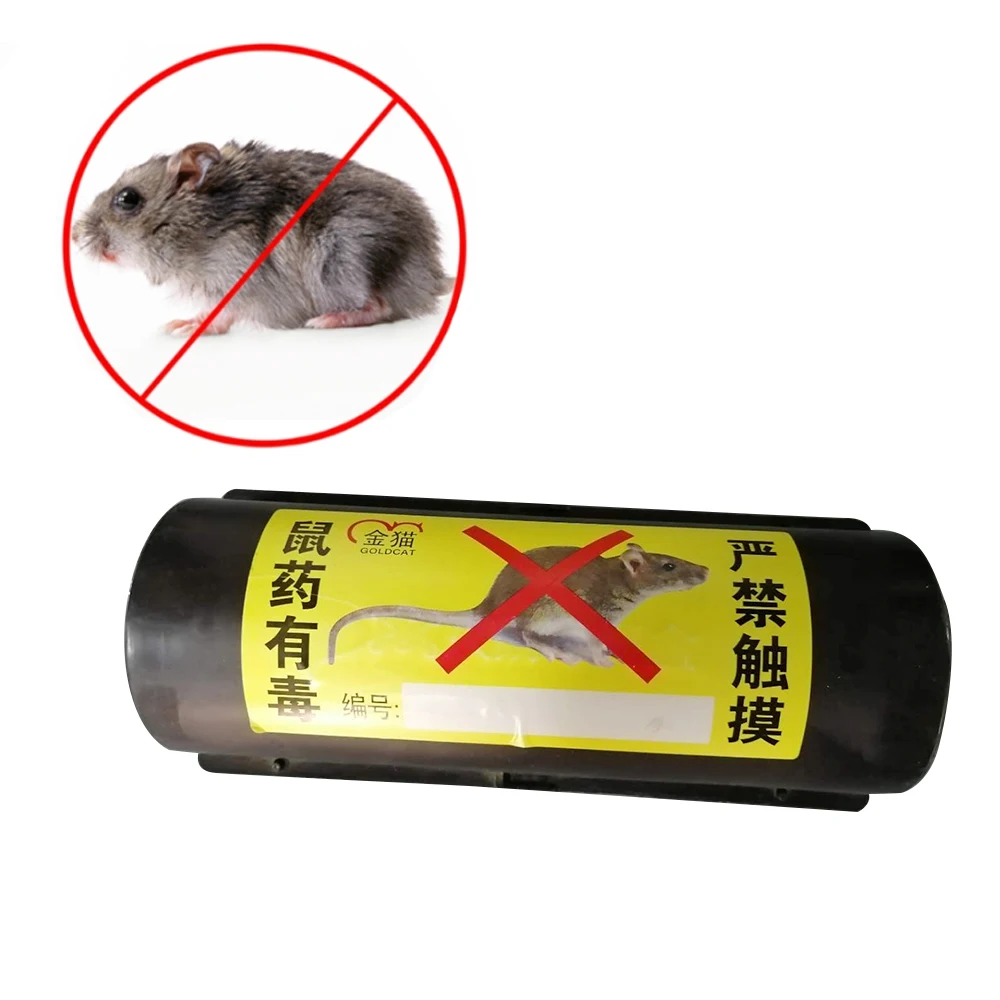 

Sale hot Black Mouse Trap Cage Plastic Metiral Human Bait Trap Station For Rat Mice