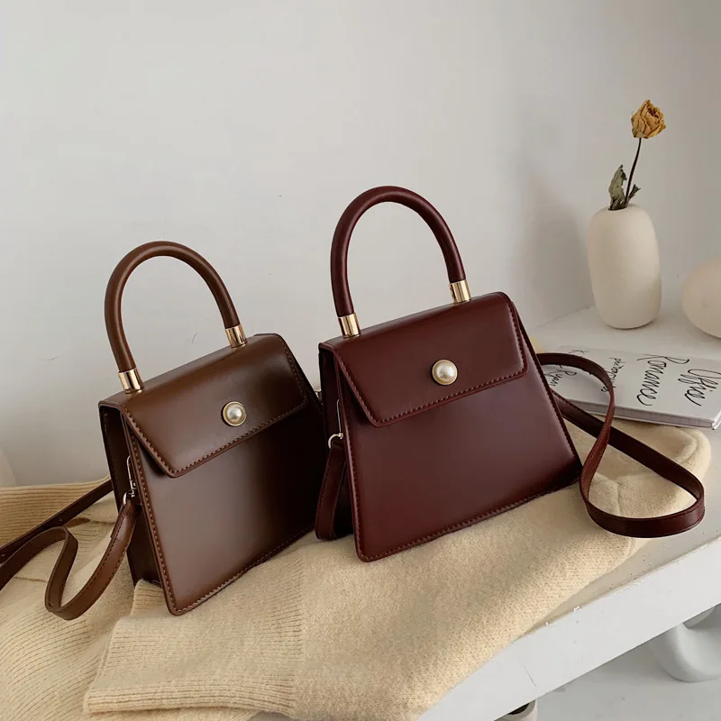 Новая простая модная маленькая квадратная сумка женские маленькие сумки