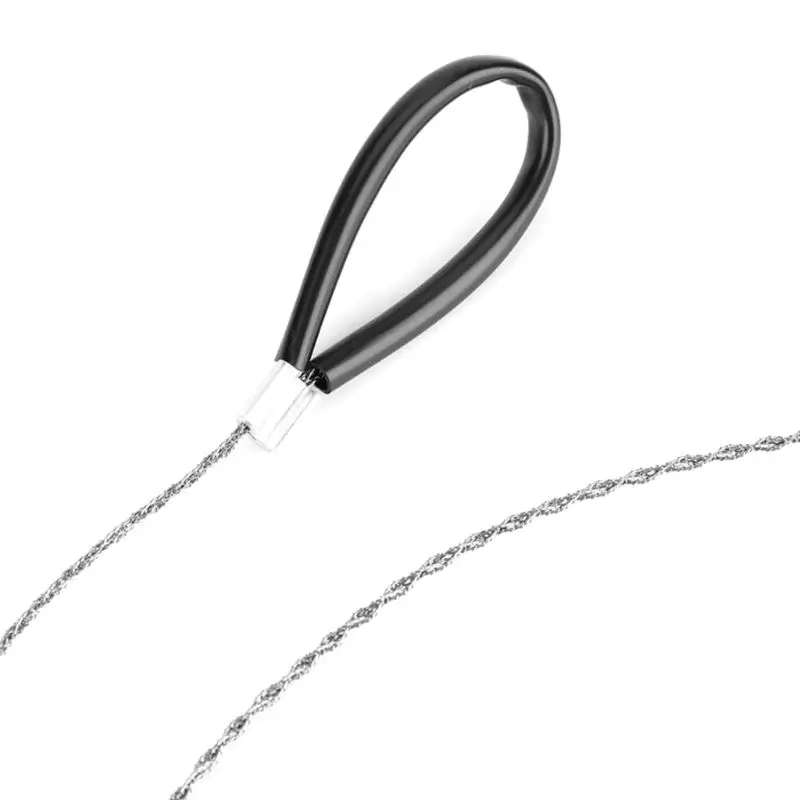 

74cm Length Steel Metal Manual Chain Saw Wire Saw Scroll Outdoor Emergency Travel Outdoor Camping Survival Tools