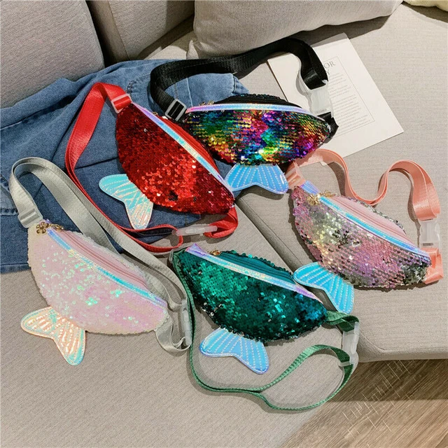 Flipkart.com | Confidence Mermaid Sequin Reversible Glitter Hand Bag For  Girl And Women Beautiful Hand Bag Perfect For Gift Purpose Travelling  Shopping Waterproof Sling Bag - Sling Bag