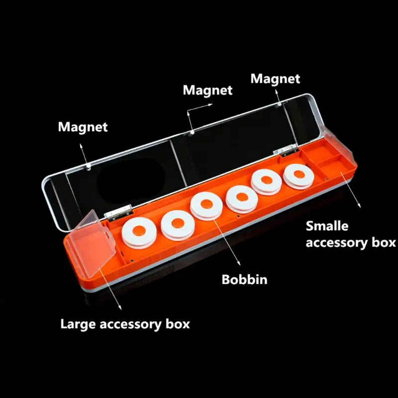 OOTDTY Multifunctional Float Fishing Line Winding Board Accessories Storage Case Tackle