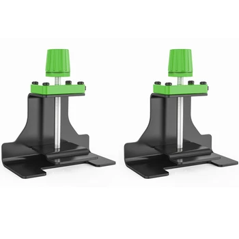 

GYTB 2Pcs Tile Height Adjustment Positioner Leveler Manual Leveling Auxiliary Wall Tiles Spacers Ceramic Construction Tool