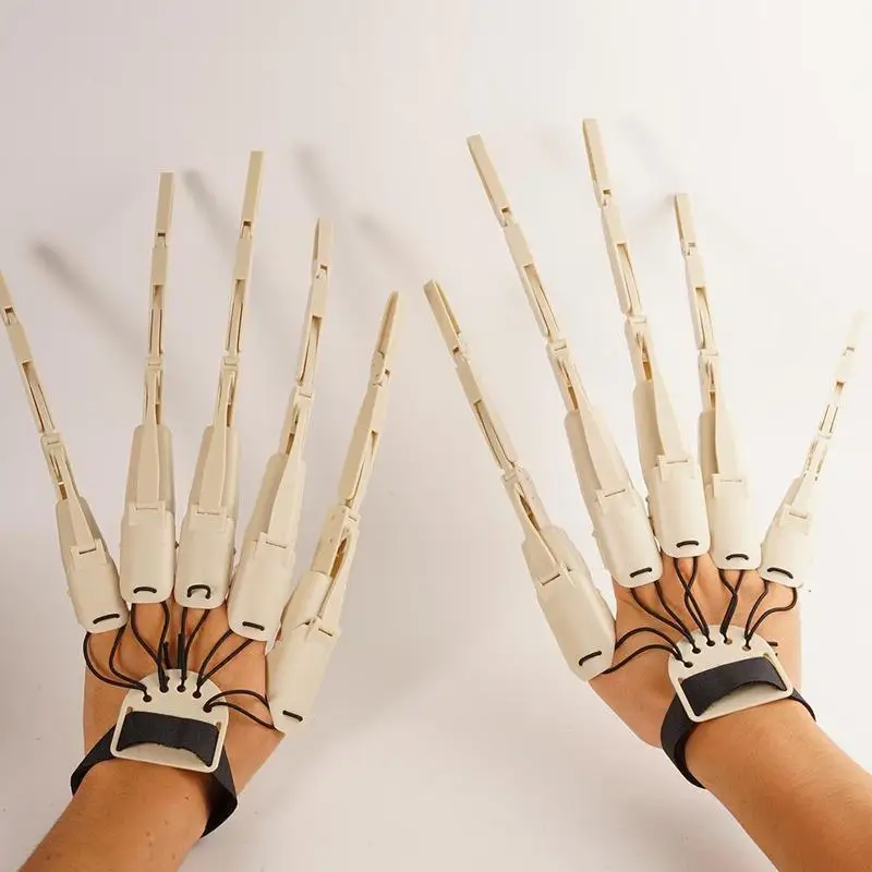 Halloween Creative Jointed Finger Gloves Flexible Joint Halloween Party Costume Accessories Gift Hand Model