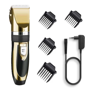 

cordless powerful hair clipper electric hair trimmer men beard trimmer rechargeable adjustable haircut machine one battery fade