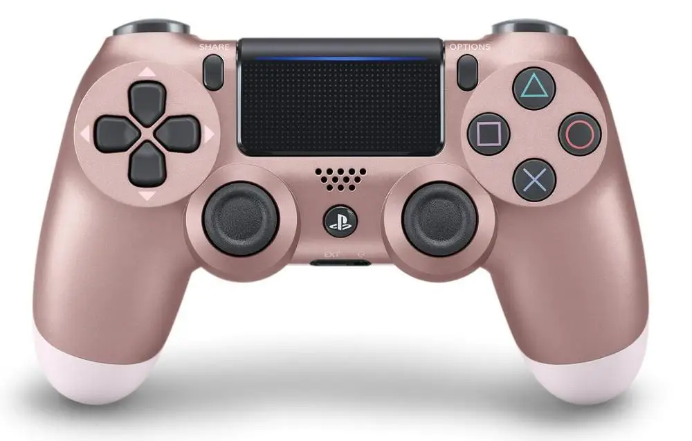 Беспроводной контроллер Bluetooth 4,0 Dual Shock джойстик геймпады для playstation 4 PS4 Геймпад - Цвет: Rose gold