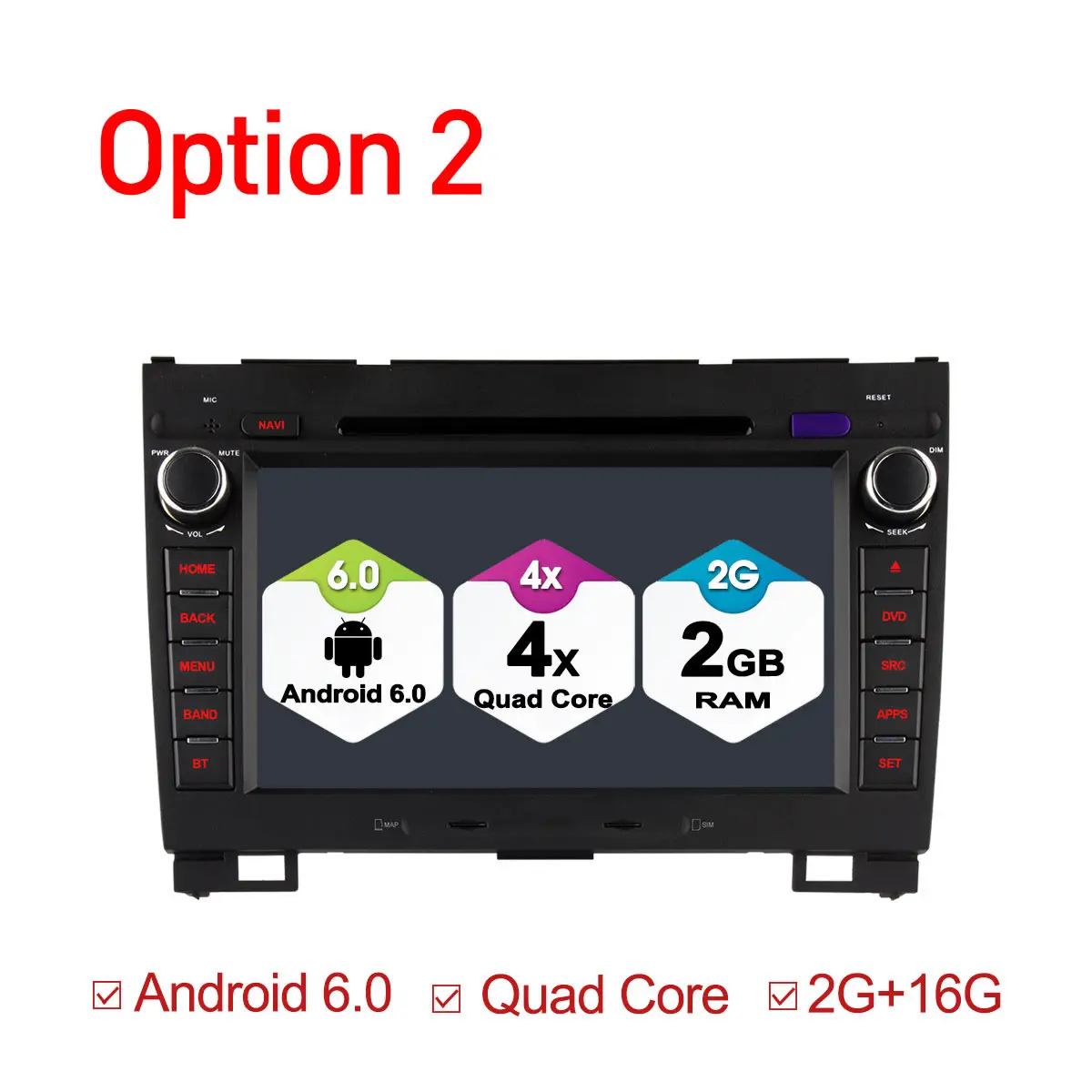 Автомобильный DVD плеер Ownice C500 Android 6 0 8 ядер 4G SIM LTE с GPS навигацией радио 32 Гб