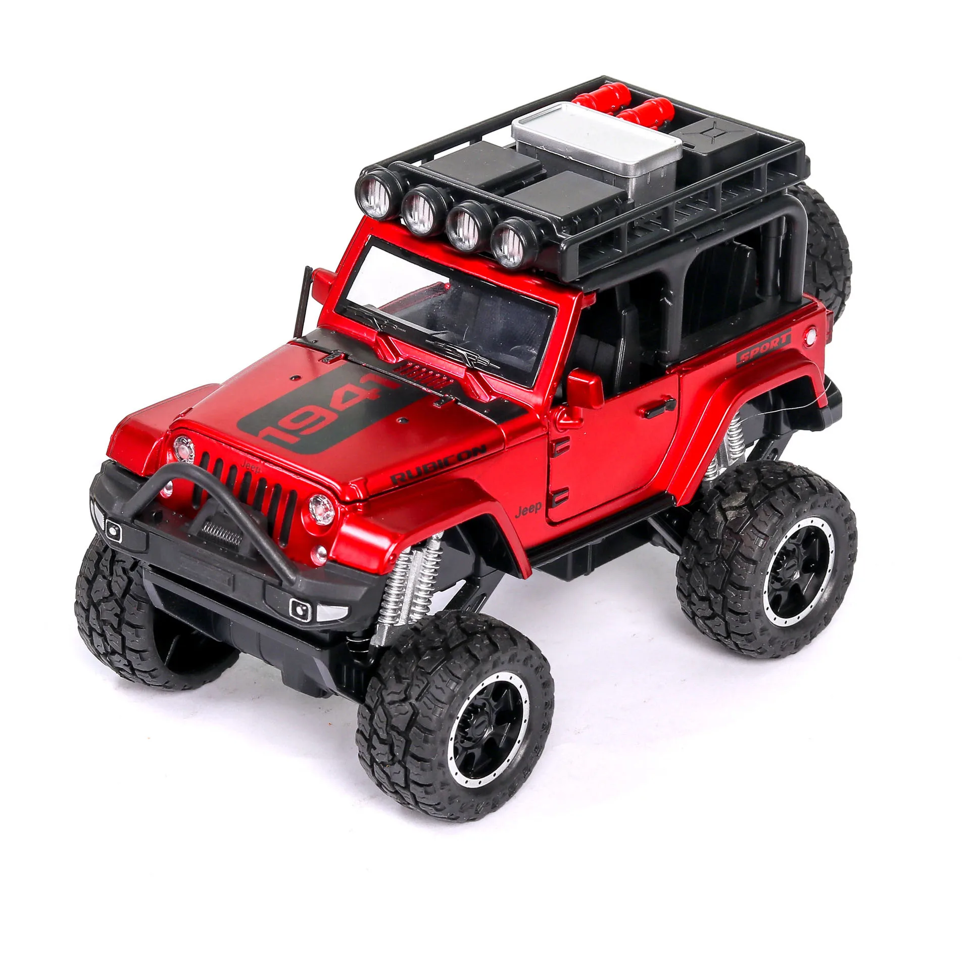 1:32 модель автомобиля Jeep-Wrangler Rubicon из сплава, литая Игрушечная модель автомобиля, детская игрушка для коллекционирования