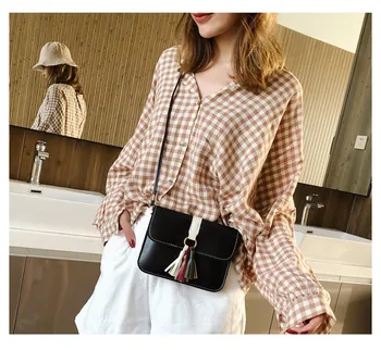 

Women crossbody bag leather Fashion Vintage Women Casual Shoulder Bags Lady Crossbody Messenger Bag Elegant Envelop Clutch Purse
