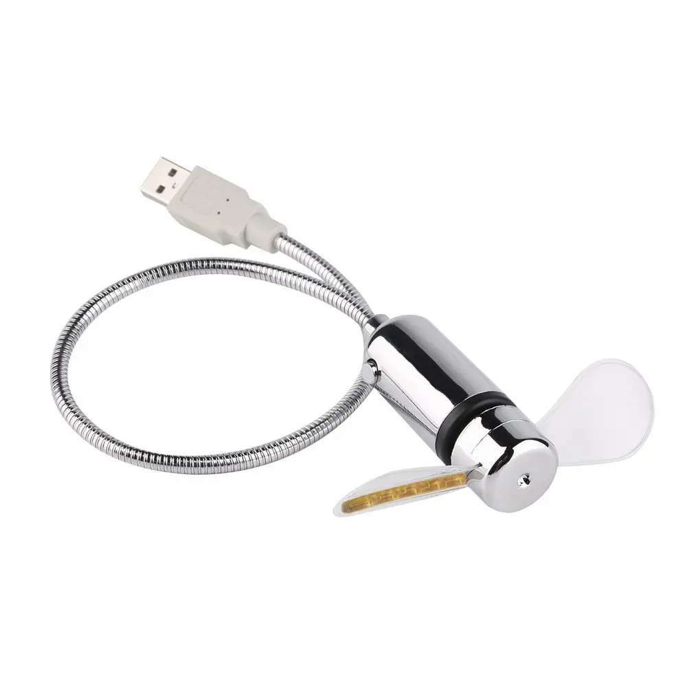 Красочный маленький Маленький гибкий USB вентилятор охлаждения Настольный охладитель для ПК ноутбук подарок