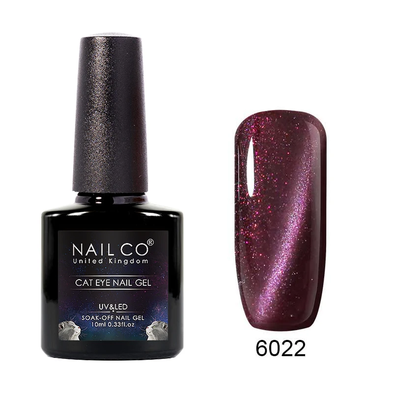 6022 NAILCO Гель-лак для ногтей кошачий глаз 10 мл Радужный цвет УФ светодиодный Гель-лак для ногтей впитывающий лак для ногтей Гель-лак - Цвет: 6022