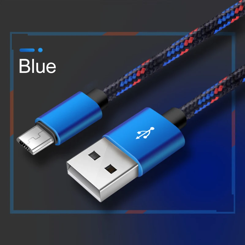 Высокая 2 м цветной Micro USB 2A Быстрая зарядка кабель для Redmi Note 5 Pro/Android мобильный телефон/samsung S7 кабель для передачи данных микро зарядное устройство
