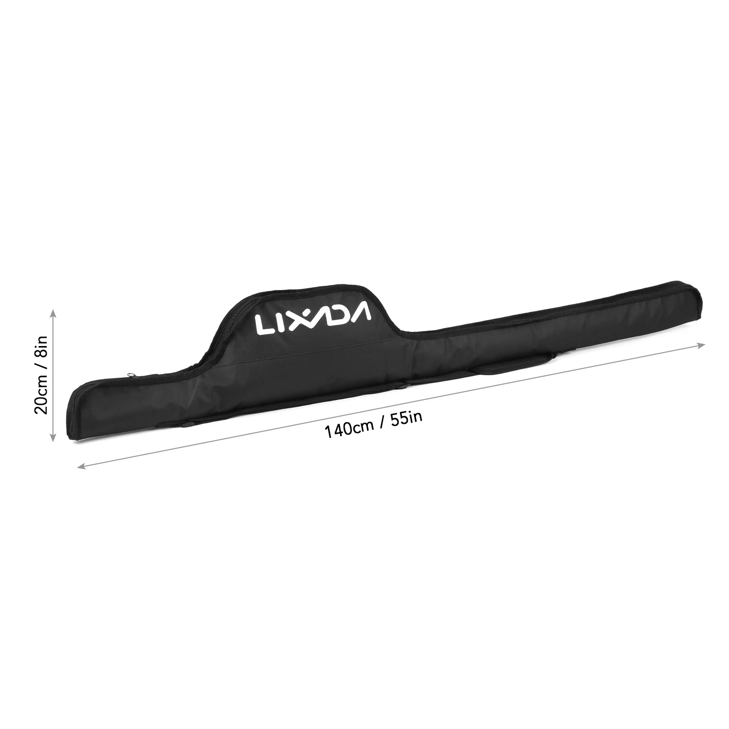 Lixada сумка для удочки 55 дюймов портативная складная сумка для Карповой ловли удочки защитный чехол для хранения сумки Pesca