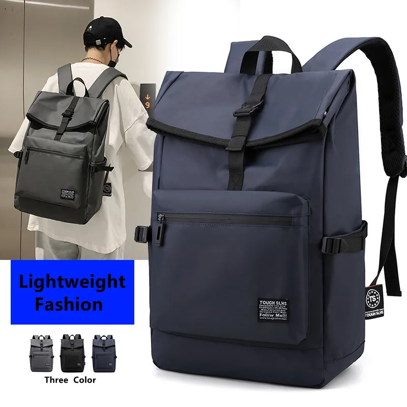 

Large Capacity Men's Hi-Q Nylon Backpack Anti-theft Urban Man Backpacks Waterproof Korean Travel Backpack Man Laptop Bag for Men