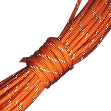 Горячий светится в темноте светоотражающий Паракорд 9 нитей выживания парашютный шнур MVI-ing