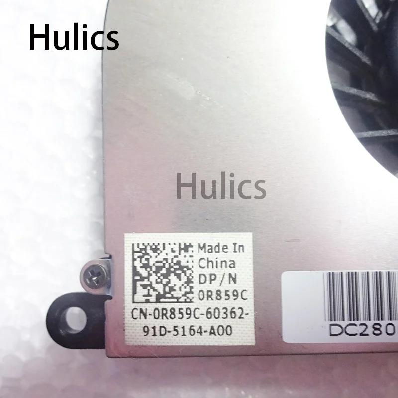 Hulics Процессор вентилятор для Dell Vostro 1310 1510 2510 1520 V1320 V1521 DFS531005MCOT 0R859C GB0506PFV1-A 13. B3404.F. GN. C1037