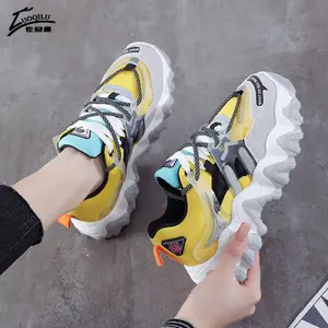 Women Sneakers Thick Sole Women Shoes Ladies Platform Shoes Chunky Sneakers women Femme Dad Shoes Women Vulcanize Shoes women