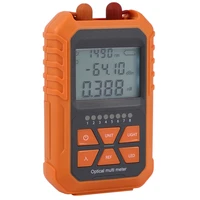 3In1 Optical Power Meter Visual Fault Locator Network Cable Test Led Lighting Optical Fiber Tester 1Mw With 5Km Visual Fault Loc 1