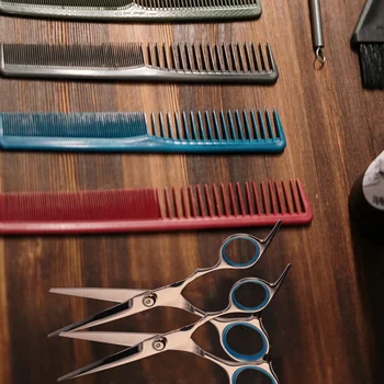 

7pcs Professional Hair Cutting Scissors Set Haircut Scissors Kit for Home