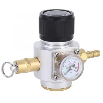 

Level 2 Beer Pressure Gauge Regulator with Safety Valve Beer Brewing Accessories Digital Pressure Meter