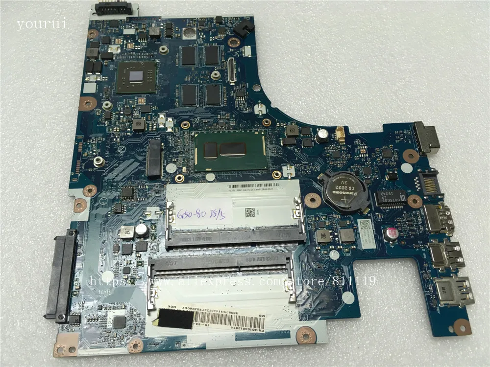-Yourui для lenovo G50-80 laptopсистемная плата ACLU3/ACLU4 | Компьютеры и офис