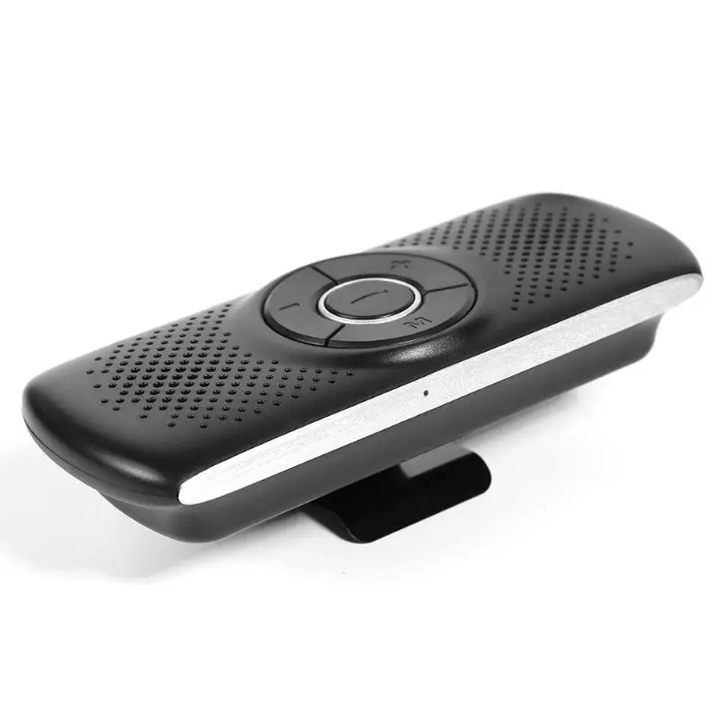 Автомобиль T826 Bluetooth гарнитура MP3 плеер Солнцезащитный козырек клип динамик телефон автомобильный комплект беспроводной Bluetooth динамик телефон