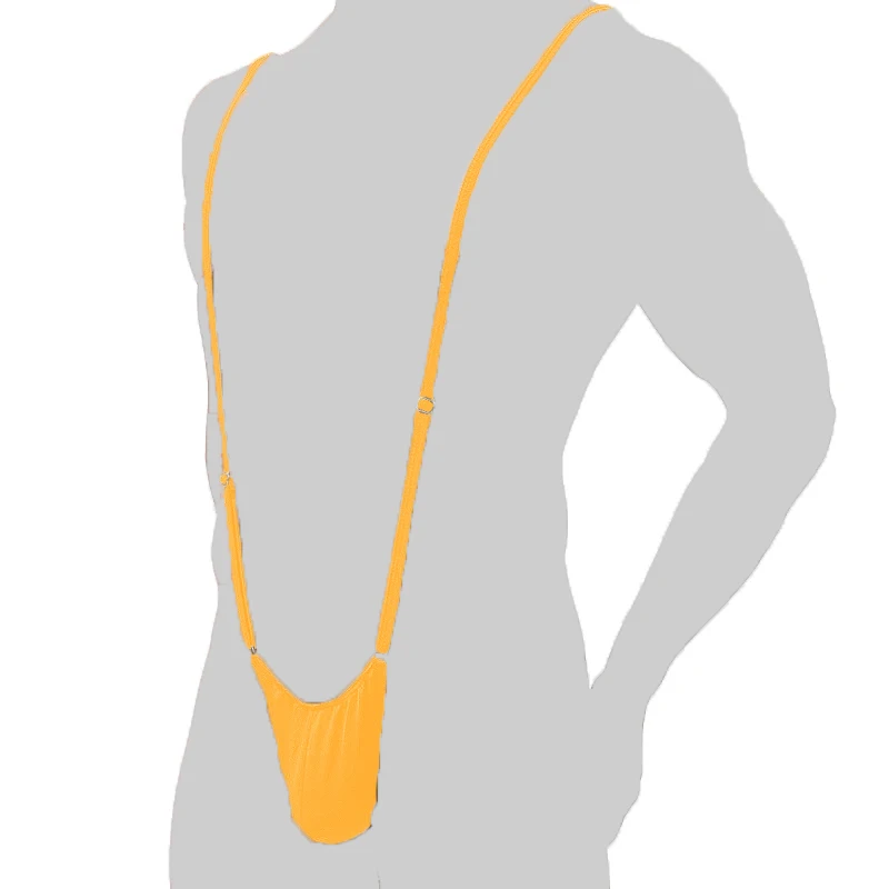Male Sexy Thong Mankini Men's Strap Underwear Men Body Costume Bodysuit Bondage Thongs Man Leotard Stage Lingerie CLEVER-MENMODE mens lingerie