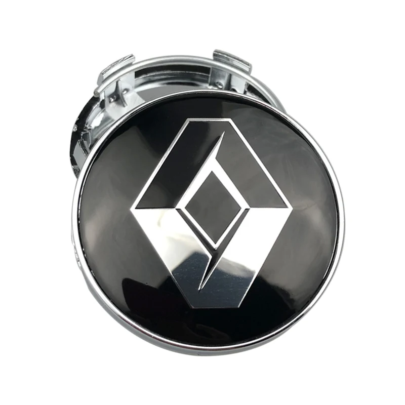 B-black-cap 20 шт. 60 мм модифицированный автомобильный центр ступицы колеса Крышка Ступицы колпачок с наклейками для Марка Renault Clio Megane Лагуна сценическая автомобильные аксессуары - Цвет: B-black-cap