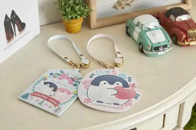 Крутая Мода Kawaii Пингвин аниме, плюшевая держатель для карт PU мультфильм Кредитные ID Сумки монета автобус карты кошелек девушки горячая новинка