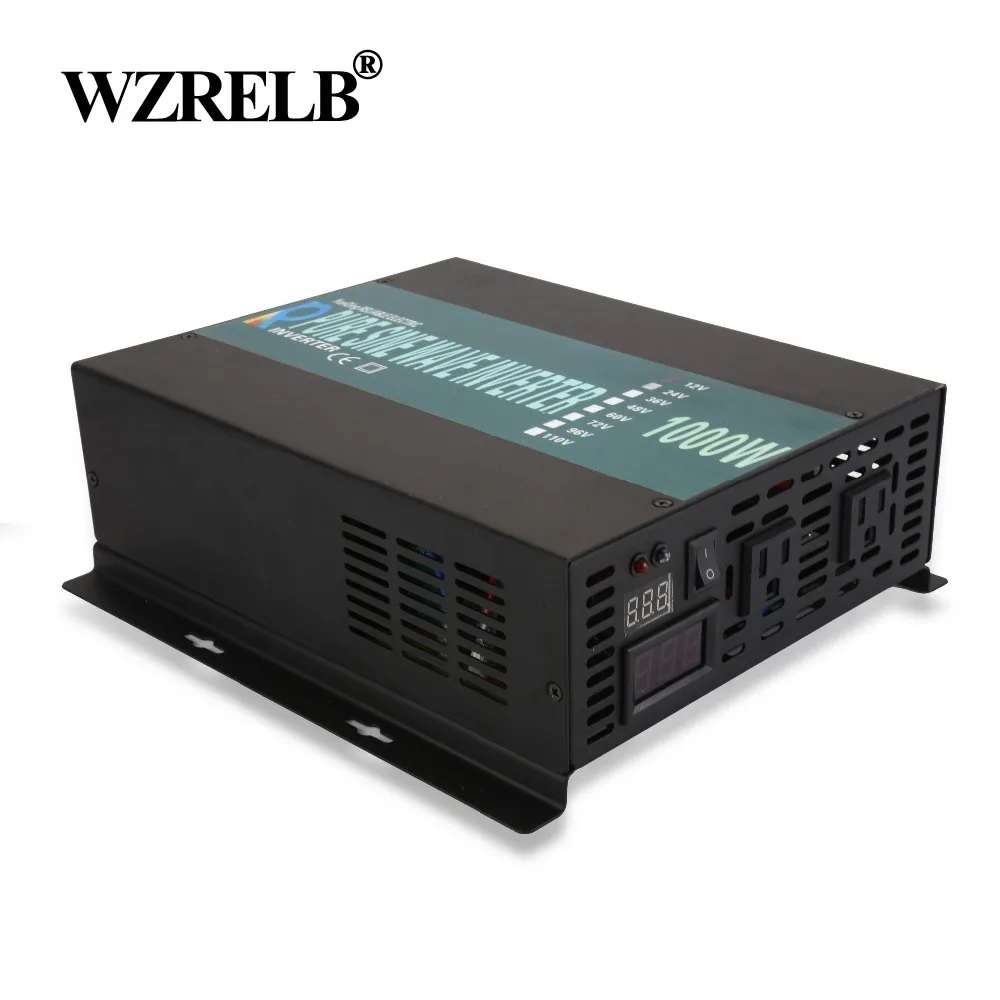 Inverter A Onda Sinusoidale Pura Potenza 1000W 24V 220V 12V/48V Dc A 120V/230V/240V Ac Off Grid Backup Inverter Solare Power Bank Converter