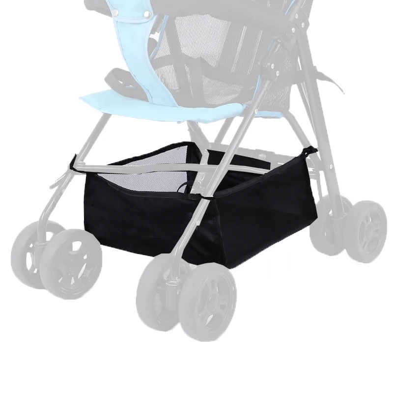 Stroller Accessories Stroller Hook Cup Holder Baby Stroller Organizer Storage Bag Pram Bottom Portable Carriage Bottle Cup Holder for Buggy Hanging Black Basket Accessories