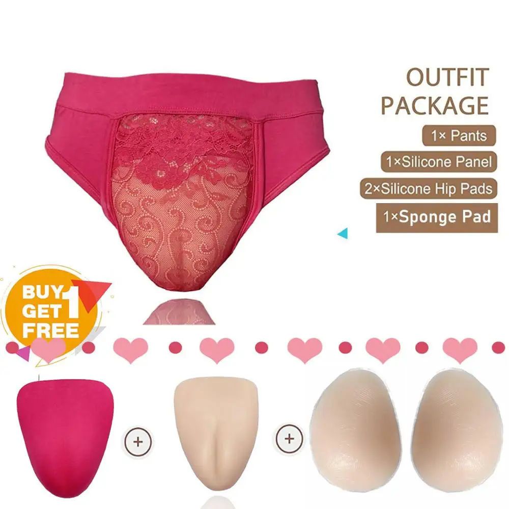 Bragas de Crossdresser que ocultan los genitales, ropa interior de Vagina falsa Gay, bragas moldeadoras, lencería sexual, soportes| -